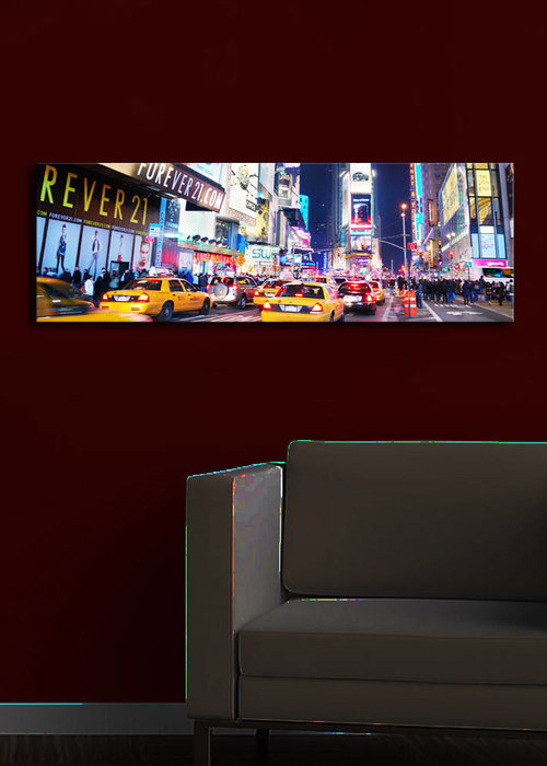 Wallity Cuadro Decorativo en Lienzo Iluminado con LED 30x90 cm Multicolor Wallity Cuadro Decorativo en Lienzo Iluminado con LED 30x90 cm Multicolor
